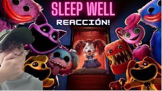 LA CANCIÓN OFICIAL DE POPPY PLAYTIME ES INCREÍBLE 😱!!! reacción a sleep well!!!