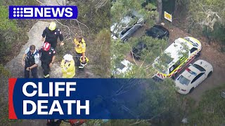 Man dies after falling from cliff at Ku-ring-gai Chase National Park | 9 News Australia