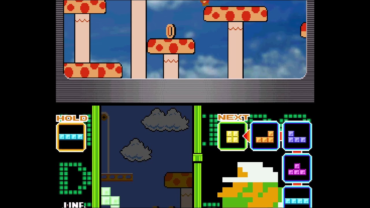 200 Lines on Tetris DS