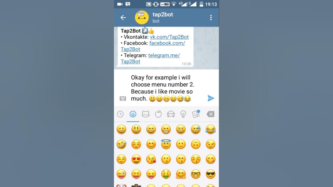 Smart search bot. Smart search bot