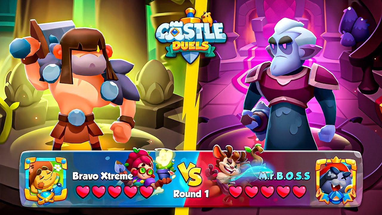 Напряженная PvP-битва с Мистером Боссом! | Дуэли в замках | Bravo Xtreme