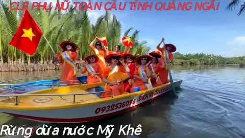 Rừng dừa nước Tịnh Khê - Quảng Ngãi
