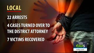 Vigil held in San Luis Obispo to honor human trafficking victims