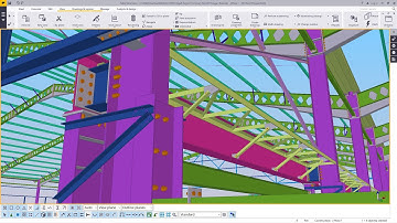 Aircraft Hangar Structure for Larger Planes | Tekla Structures