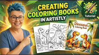 Create Coloring Books to Sell Using Artistly
