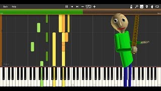 Vignette de la vidéo "Baldi's Basics music - JesseRoxII's stylized remakes"