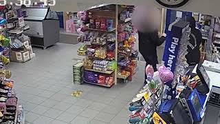 Brave Bare-Handed Clerk Fights Off Armed Robber in Lincolnshire Store