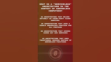 AWS Trivia 23 #code #coder #fyp #fypシ #trivia #aws #serverless #hard #ai