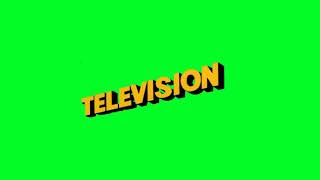20th Century Fox Television 1976 Text Zoom out Animation Green Screen