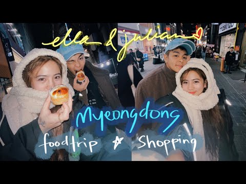 Myeongdong para mag-Shopping at Food Trip 😜