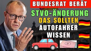 Bundesrat berät StVO-Änderung – Das sollten Autofahrer wissen
