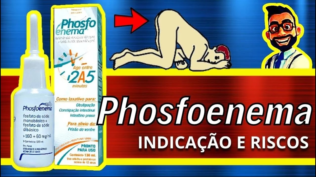 PHOSFOENEMA Para que serve, Bula, Como usar e Efeitos colaterais - YouTube