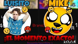 😔 EL MOMENTO EXACTO en el que MIKECRACK pasa a LUISITO COMUNICA 🤯