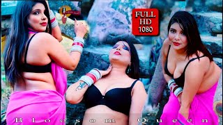 Mahi Bong Saree Sundari Saree Lover Outdoor Saree Fashion Vlog Bloosom Queen Hot Pink Saree