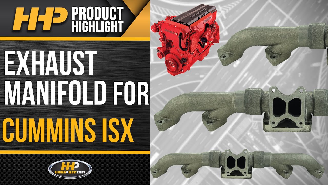 Cummins ISX Exhaust Manifold Replacement From HHP! YouTube