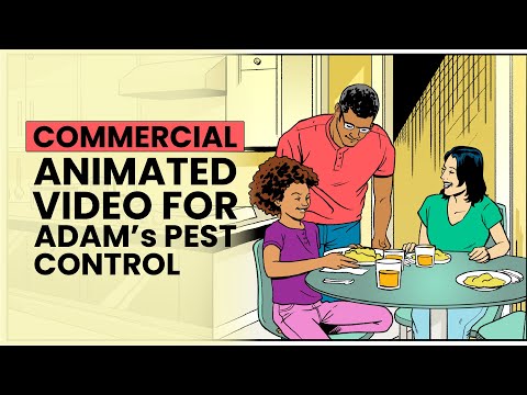 Adam's Pest Control: An Animated Commercial for Brand Awareness
