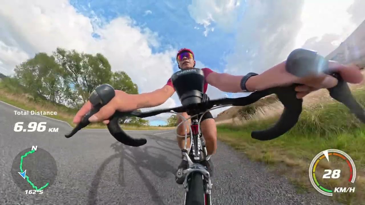 2 Cyclist vs Brutal headwind. Part 2 