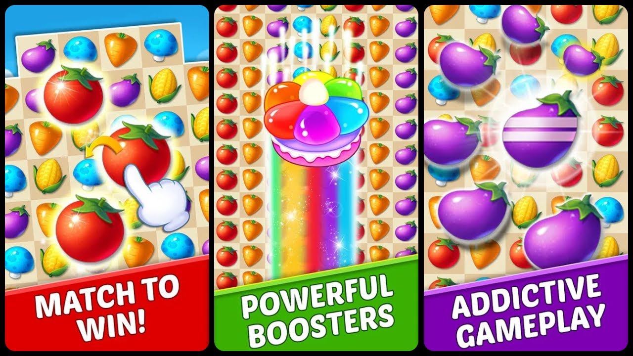 Sweet Fruit Candy Blast Game Gameplay Android YouTube