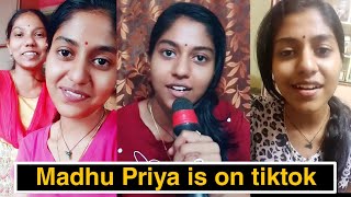 Madhu Priya is on tiktok officialy | madhu Priya new tiktoks | cc studio