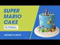 How to make a Fun Mario Bros Birthday Cake with Fondant DecorationsㅣSuper Mario Cake Tutorial