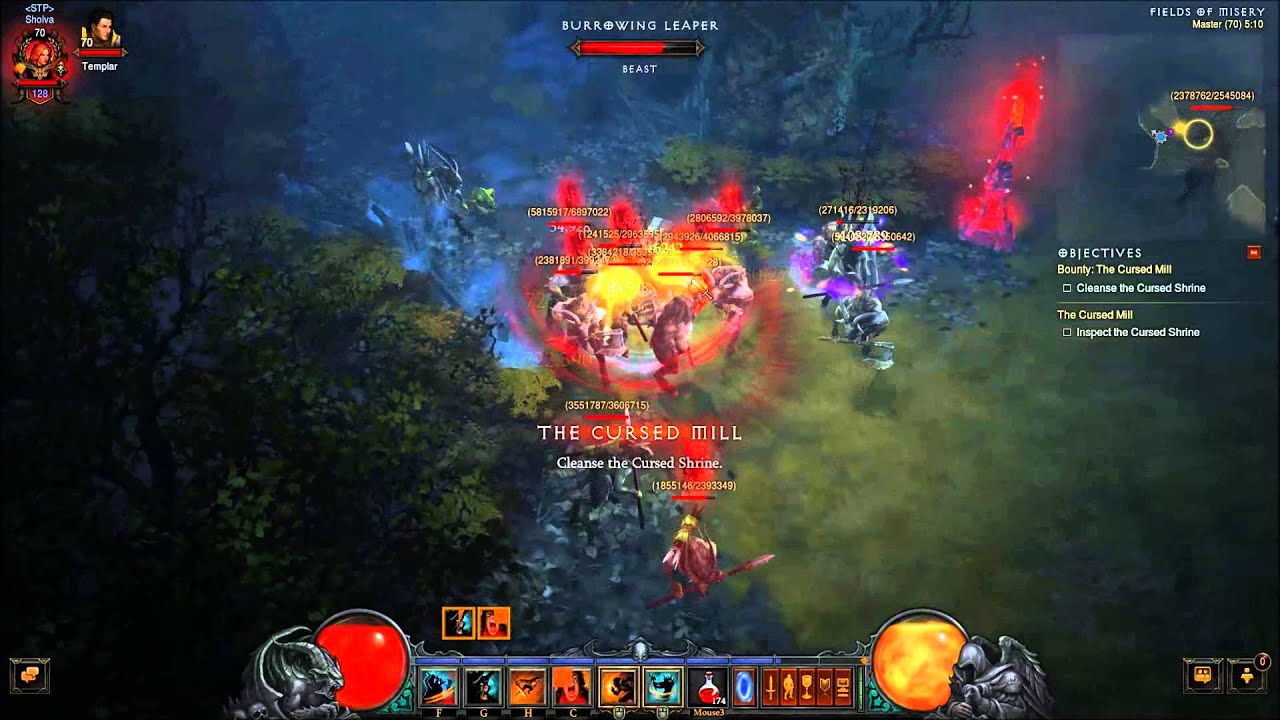 Diablo 3 Cursed Chests bonus video Cursed Mill (A1) YouTube