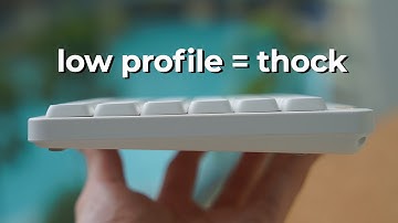 I Was Wrong About Low Profile Keyboards - Lofree Lite