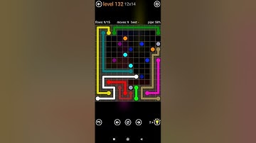 Flow Free   Rectangles Recttangle Pack Level 132