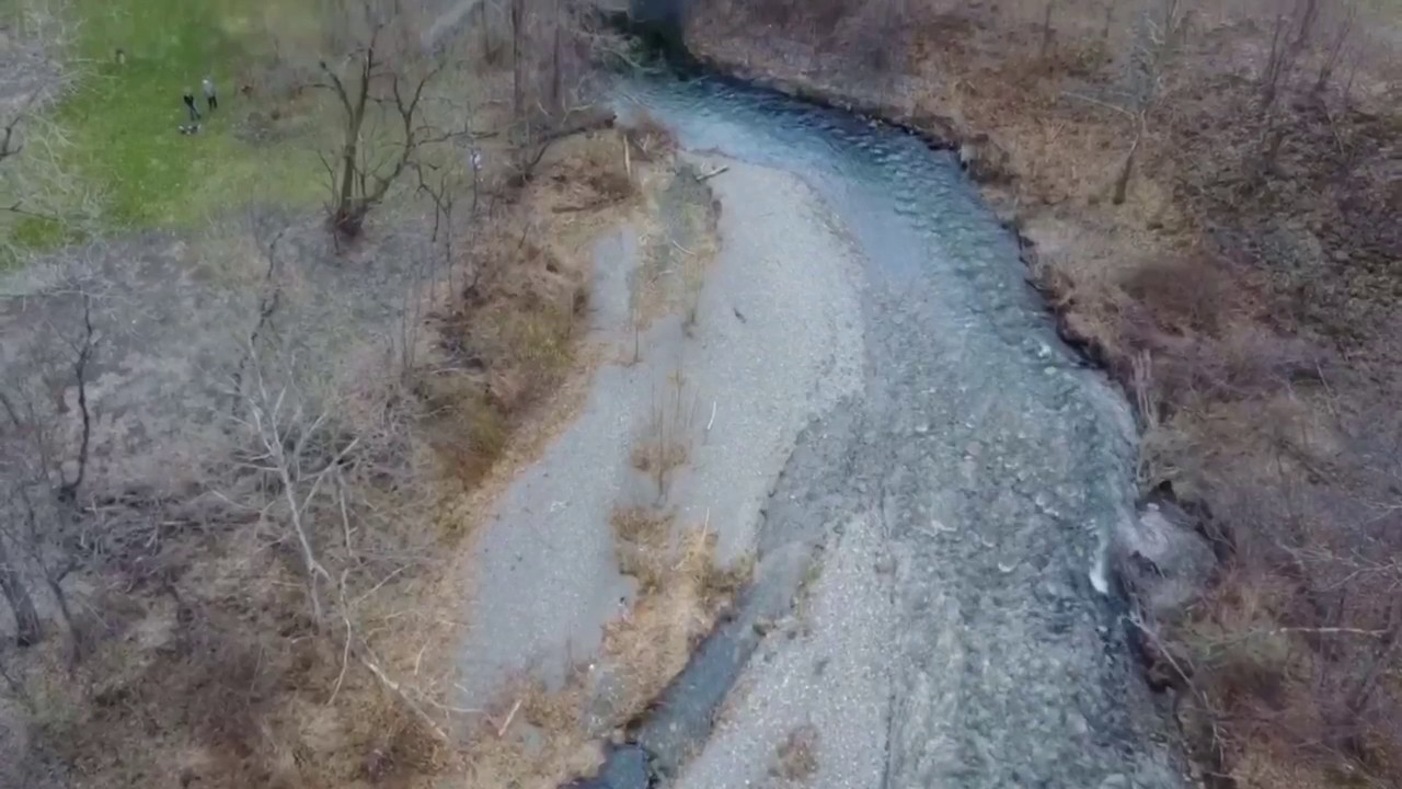 Fly Over of Hoe Shop Road, Bernardston MA