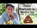 Paano Magtimpla ng Manure Tea