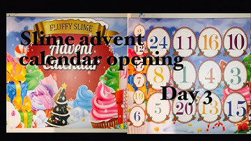 Fluffy slime advent calendar-Day 3