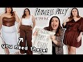 PRINCESS POLLY CURVE WINTER TRY ON HAUL 2022, SIZE 20 AD