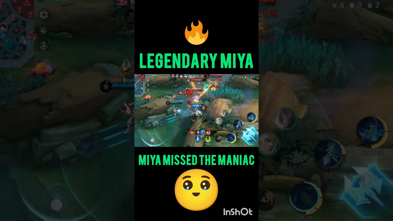 🔥 Miya OP Legendary Gameplay | Savage Marksman | MLBB Highlights 🔥