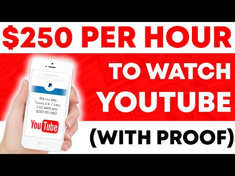 How I Made $250 In One Hour By Watching YouTube Videos - How To Make Money Online
