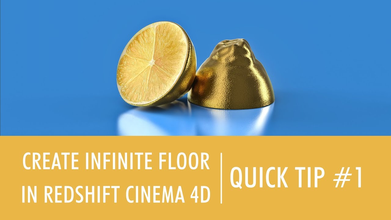 Infinite Floor Redshift Cinema 4d Quick Tip 1 Youtube