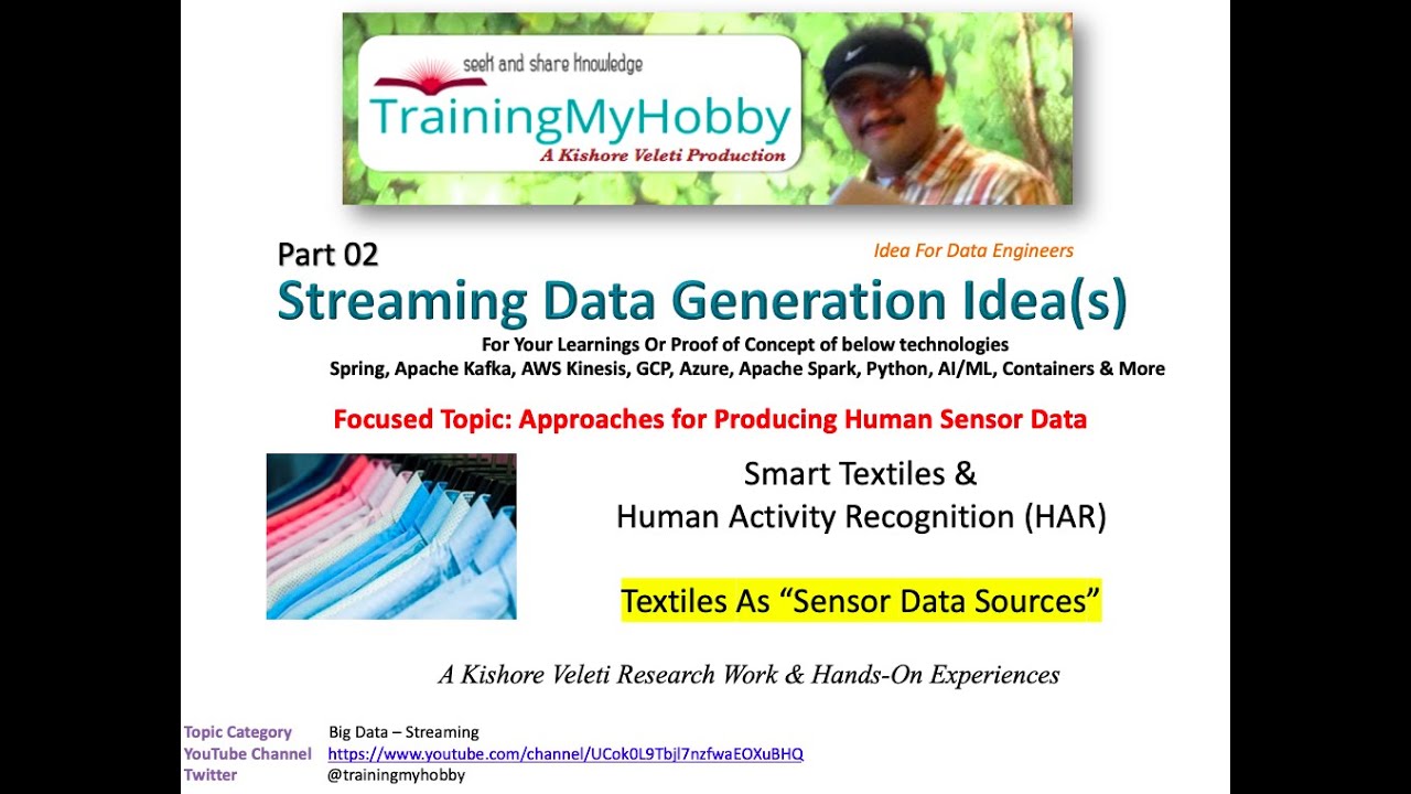 Streaming Data Generation Ideas for Kafka, Spark Streaming Leanings - Part 2