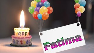 happy birthday fatima zahra 🎂🧁عيد ميلاد سعيد فاطمة الزهراء🍩🎉