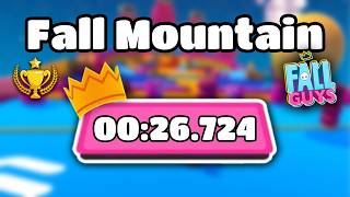 [World Record] Fall Mountain 26.724s - Fall Guys Speedrun by Production