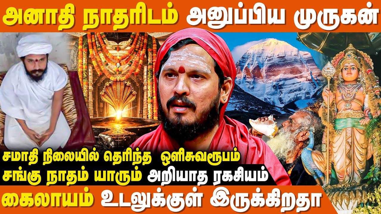 சித்தர் யுகம் ஆரம்பிக்கும் போது முதலில் வருவது அநாதி நாதர் சித்தர்! | Anadi Siddhar | IBC Bakthi