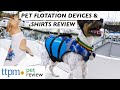 Pet Flotation Device and Shirts from PlayaPup