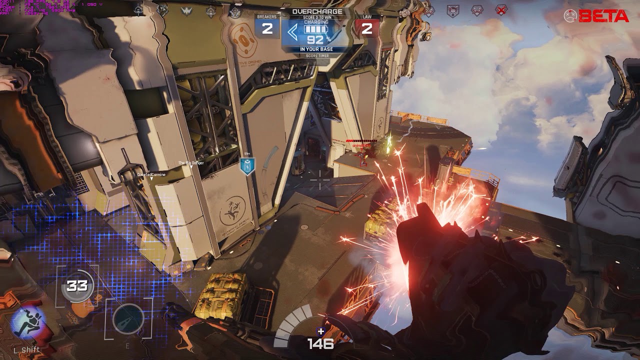 Lawbreaker beta PC gameplay (highlights)