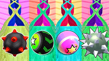 Going Balls vs Rollance - Normal Ball Levels vs Reverse Ball Levels! Race-704