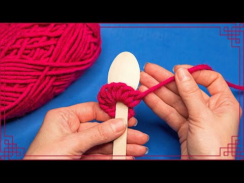 Video: How To Knit A Spoon