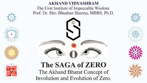 The Creation, Involution, Revolution, and Evolution of Zero from Dot to 22/21 and Divyank - Hindi.