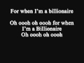 Glee - Billionaire lyrics
