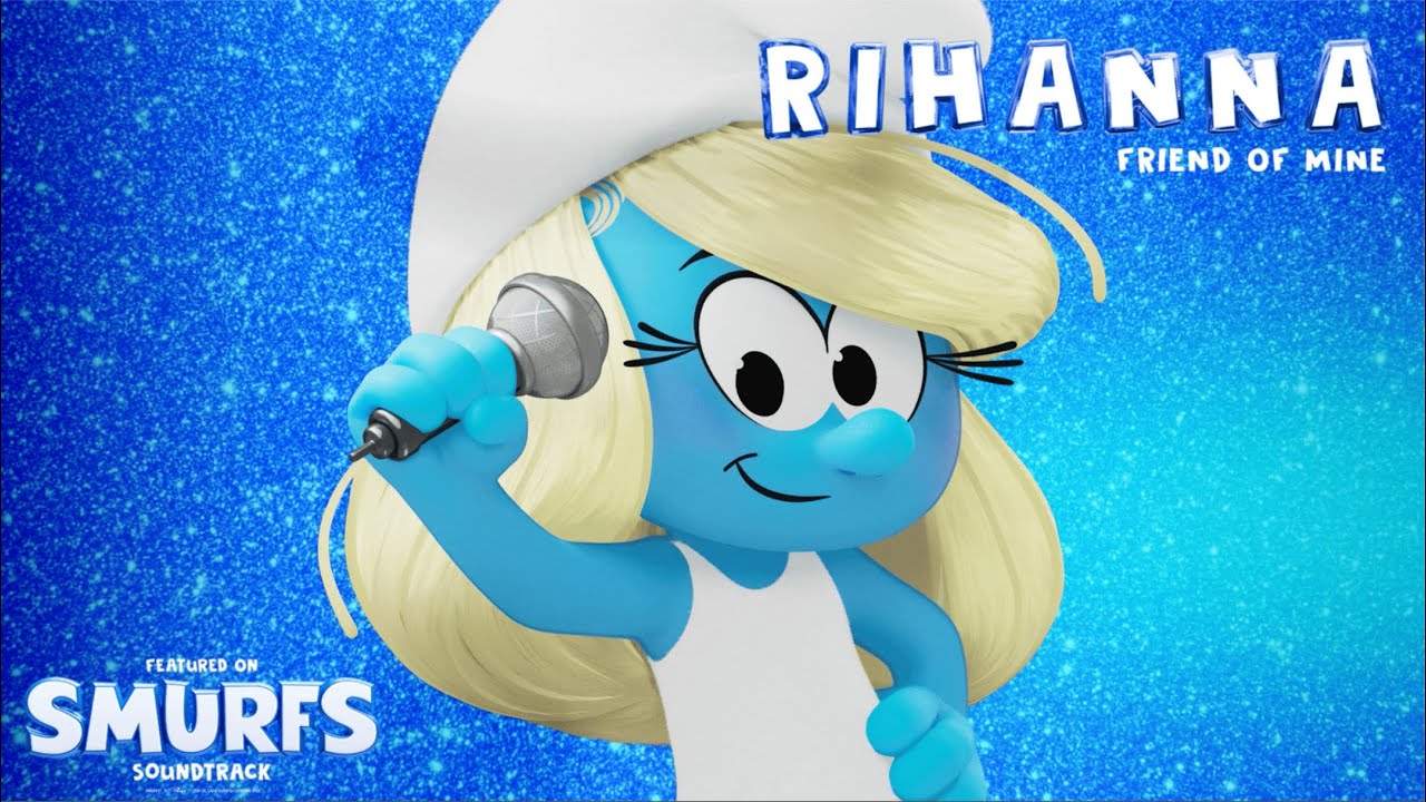 Rihanna - Friend Of Mine (from the Smurfs Soundtrack) (Instrumental Visualizer)