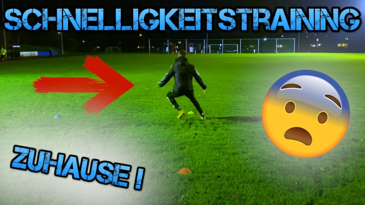 SCHNELLIGKEITSTRAINING ZUHAUSE! | So trainierst du deine Schnelligkeit zu Hause!