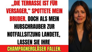 Mein Bruder nannte mich Versagerin – mein Helikopter bewies das Gegenteil!