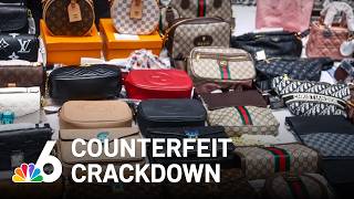 Woman found with $1.7 million worth of counterfeit luxury goods