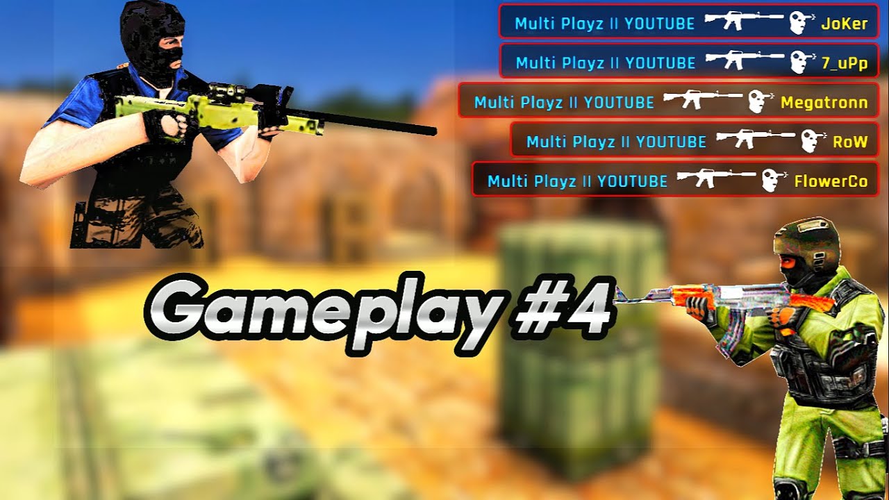 23 Minutes of Deathmatch in CS 1.6 ( Gamplay - 04 )