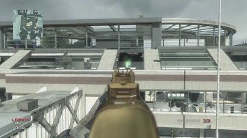 MW3 Terminal Solo Barrier Ontop of Plane and Shotgun Jump